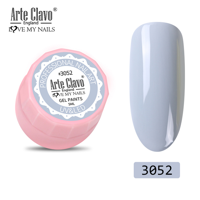 Clavo 5ML Painting Gel Nail Polish 72 Colors Gel Varnish Set For Manicure Top Base Coat Hybird Design of Nail Art Lacquer