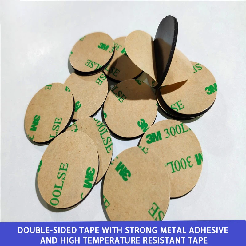 

3M 300LSE black foam double-sided tape round strong metal adhesive high temperature resistant tape 2mm thick