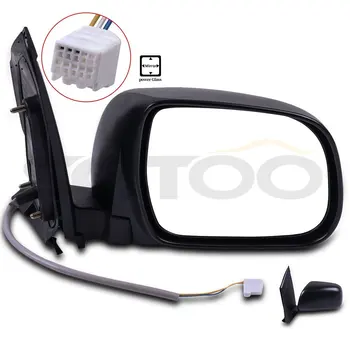 

Scitoo Power Side View Door Mirror Folding Passenger Right RH for 2004-10 Toyota Sienna Auto Replacement Exterior Car Parts