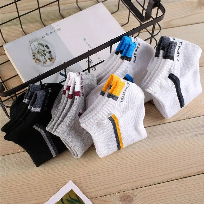 10pieces-5pair-lot-Men-s-Socks-Invisible-Summer-Breathable-Ankle-Socks-For-Man-Fashion-Casual-Strip