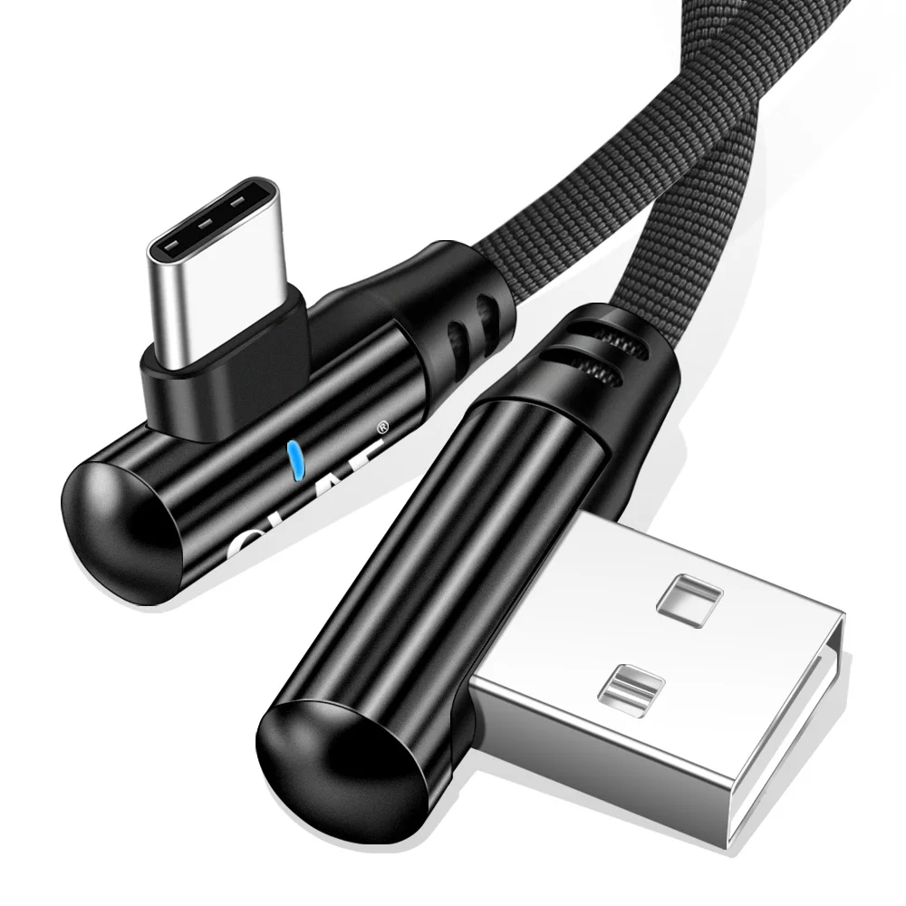 5А usb type C кабель для huawei P30 P20 Lite Быстрая зарядка данных шнур телефон зарядное устройство для samsung S9 S10 Redmi Note 7 USB C кабель - Цвет: Black