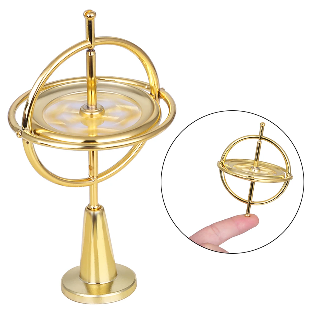 Creative Scientific Educational Metal Finger Gyroscope