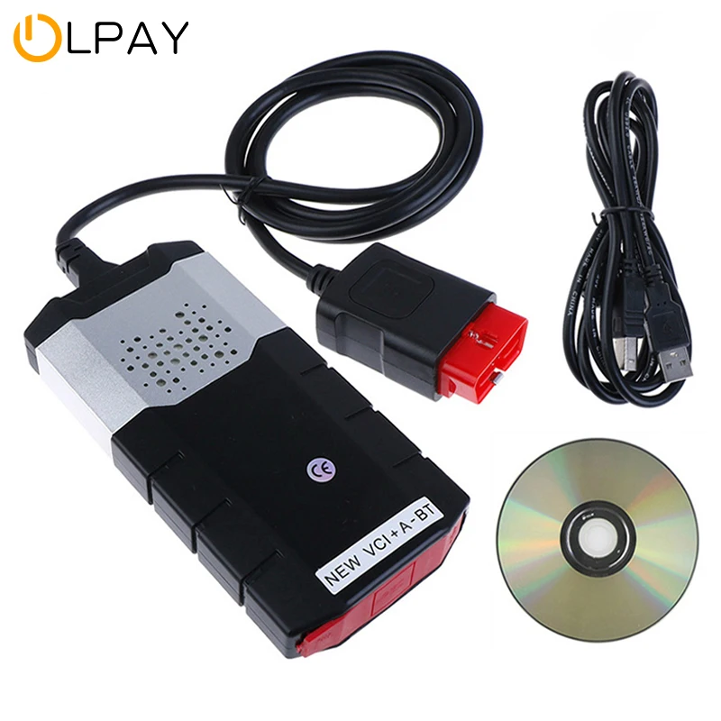 Новый диагностический сканер VCI Delphis DS150E Obd2 2016.R1 Bluetooth генератор ключей