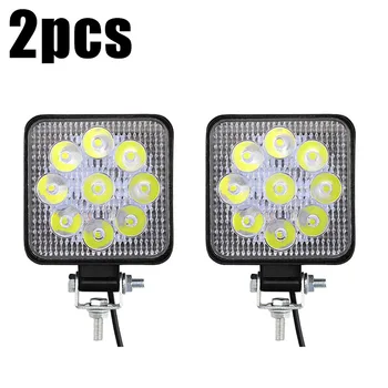 

2x 27W 9-LED 2700lm Car Working Light Bar Off-Road Driving Boat Truck Fog Lamp