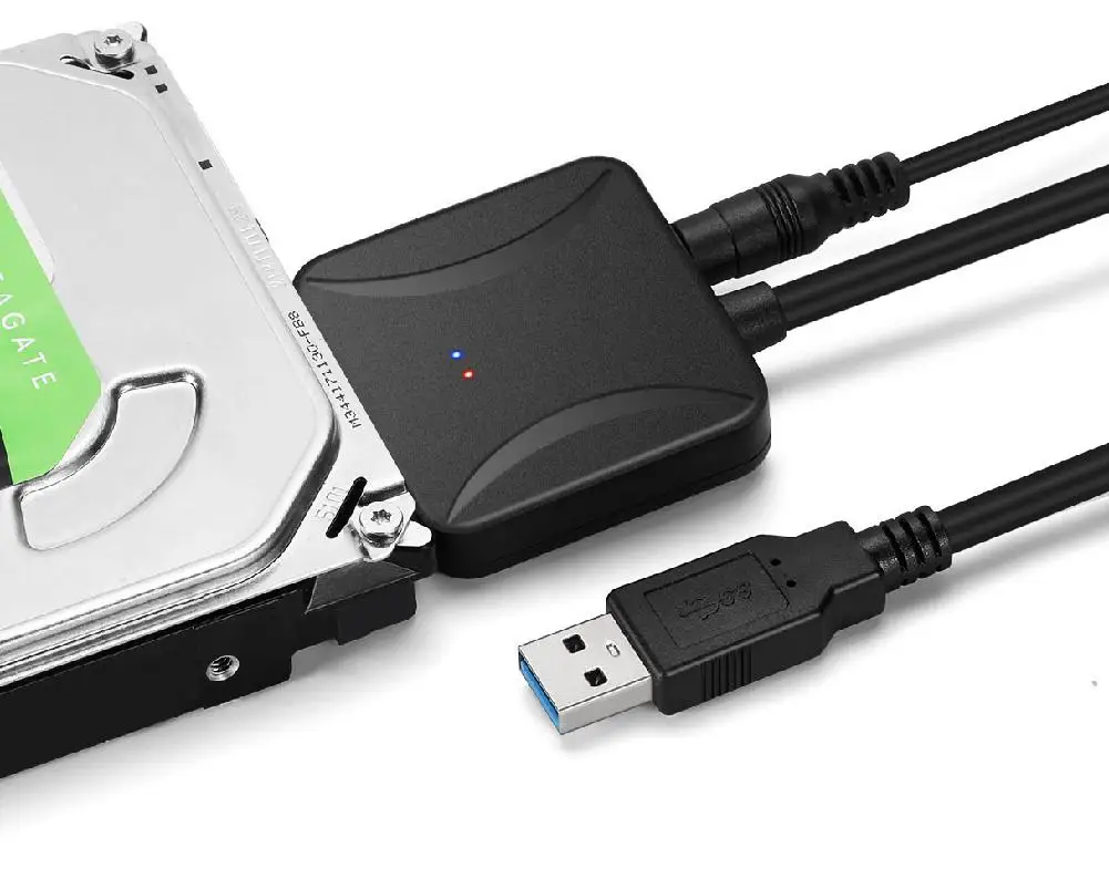 Kuulee USB 3,0 SATA 3 кабель Sata к USB адаптер до 6 Гбит/с Поддержка 2,5 дюймов внешний SSD HDD жесткий диск 22 Pin Sata III кабель