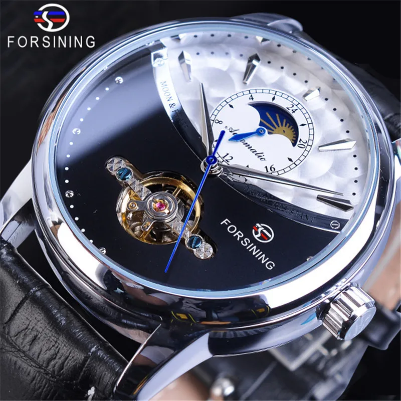 

New Style forsining Fashion Casual Tourbillon Multi-functional Fully Automatic Mechanical Wrist Watch