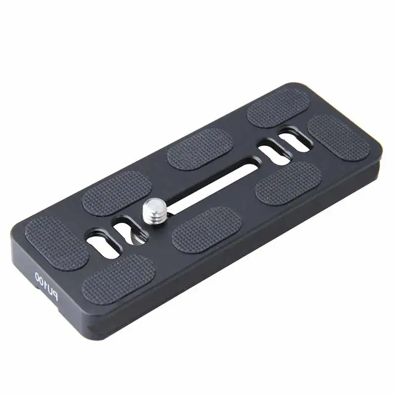 Newly New Black PU-100 Quick Release Plate Adapter for Camera Ballhead Tripod 999