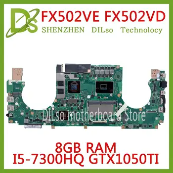 شراءKEFU FX502VE اللوحة ل ASUS FX502V FX502VD GL502VM المحمول اللوحة I5-7300HQ GTX1050TI-2GB 8 جرام RAM الأصلي 100%