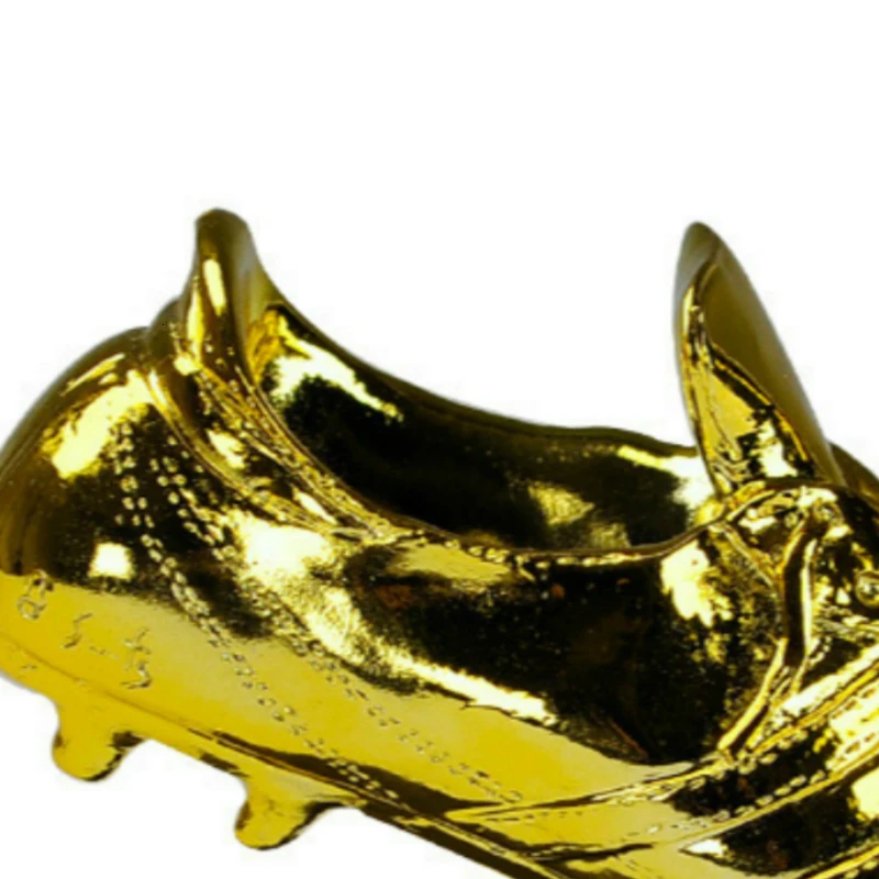 

Golden Shoe Award Trophy Lifelike Replica Cup Gold Football Boot Trofeo Futbol Shooter Top Scorer Gift Fans Souvenir Decoration