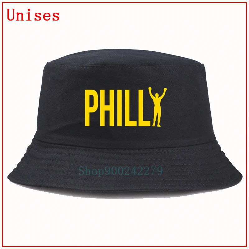 bostezando pedazo novela Philly Rocky Balboa yellow fisherman hat hip hop panama cap gorro hip hop  womens hats fishing hats for men designer bucket hat|Men's Bucket Hats| -  AliExpress