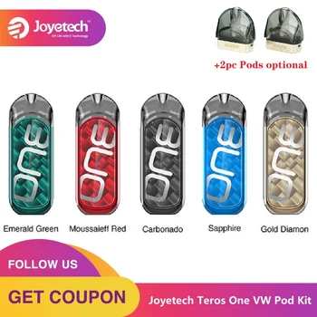

Original Joyetech Teros One VW Pod Kit E-cig Vape Kit w/ 650mAh Battery & 2ml Pod Cartridge & 0.5ohm Coil Vs Drag Nano / Vinci X