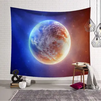 

Moon Starry Sky Digital Printing Tapestry Wall Hanging Tapestry Beach Towel Home Room Decoration