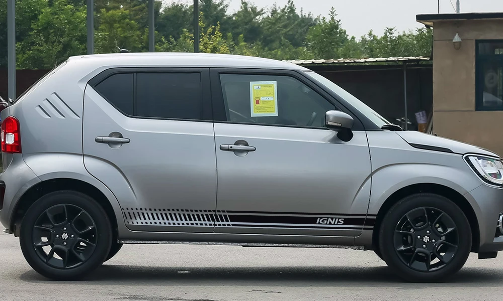 Автомобильные длинные боковые полосы наклейки Виниловая пленка Авто украшения наклейки для suzuki ignis DIY автостайлинг автомобильные принадлежности для тюнинга