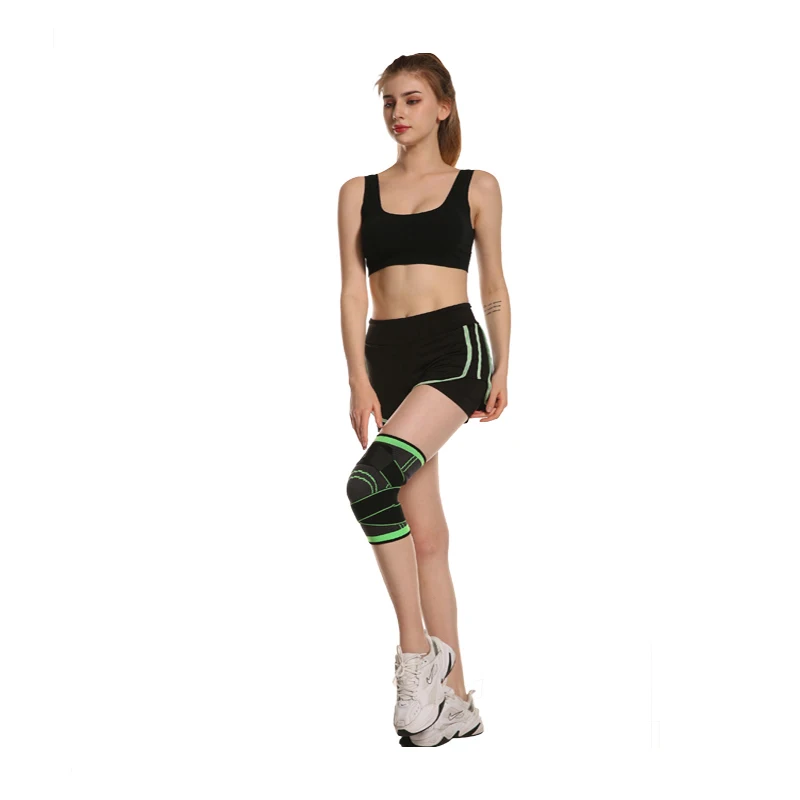 

1PC Pressurized Elastic Knee Pads Support Sports Kneepad for Arthritis Breathable Joint Protect Support Pain Relief Men Women