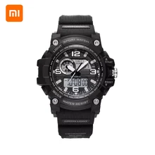 Xiaomi Miji Twentyseventeen часы 50 атм водонепроницаемый электронный дисплей часы Время Календарь обратного отсчета Открытый Спорт цифровые часы