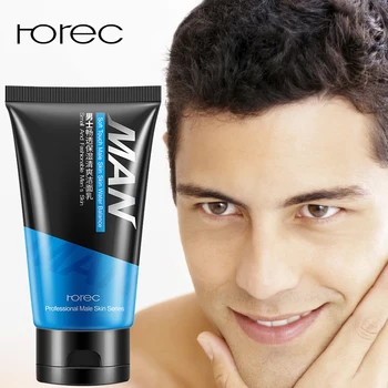 

ROREC Men's Expert Hydra Energetic Charcoal Cleanser Facial Cleaning Acne Treatment Blackhead Remover Oil Control Whiten