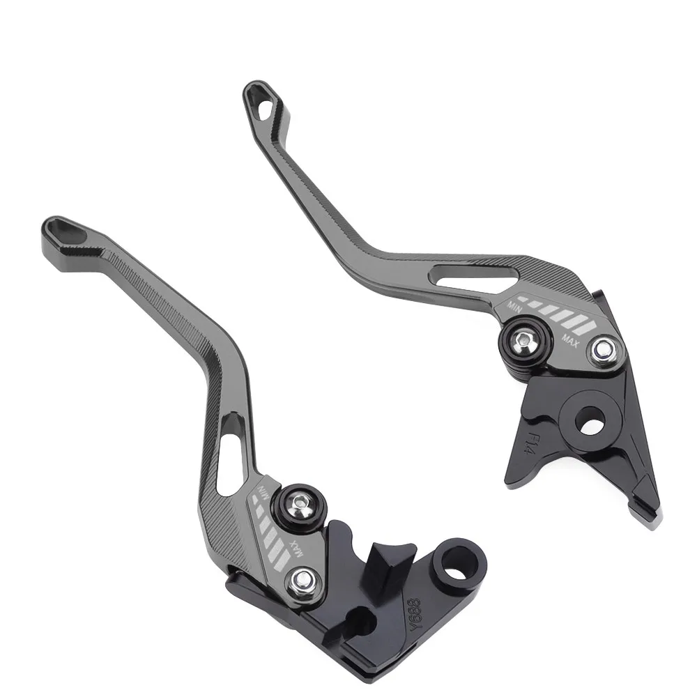 Пара мотоцикла CNC 5D DIY Tmax-500 рычаг тормоза сцепления для Yamaha Tmax 530 Tmax530SX T max530DX 2012- Tmax 500 TMAX530 ABS - Цвет: Gray Brake Levers