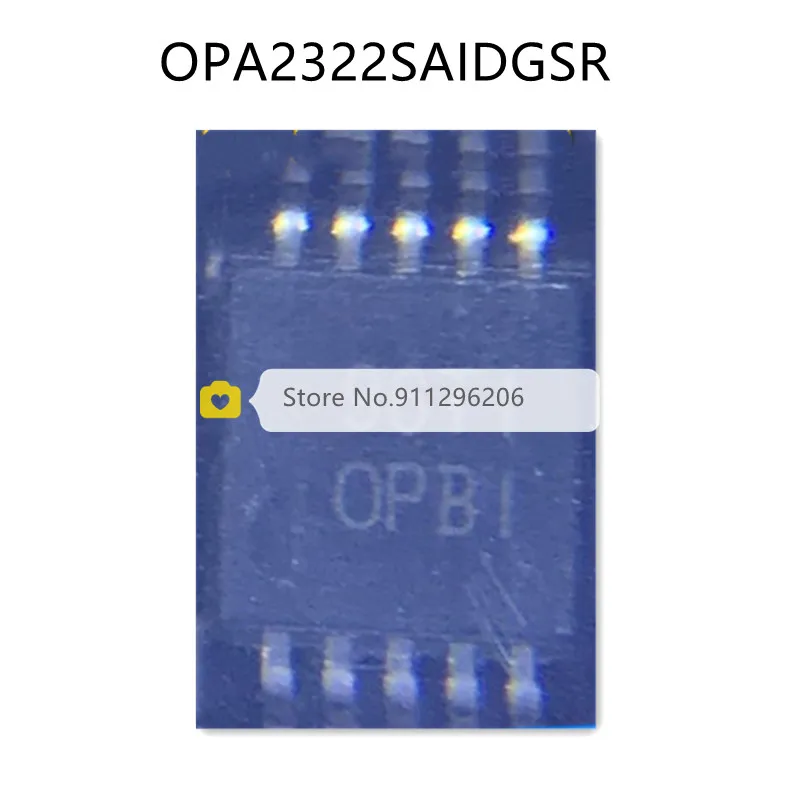 5 шт./лот OPA2322SAIDGSR OPA2322 OPBI MSOP-10 100% Новый оригинальный | Электроника