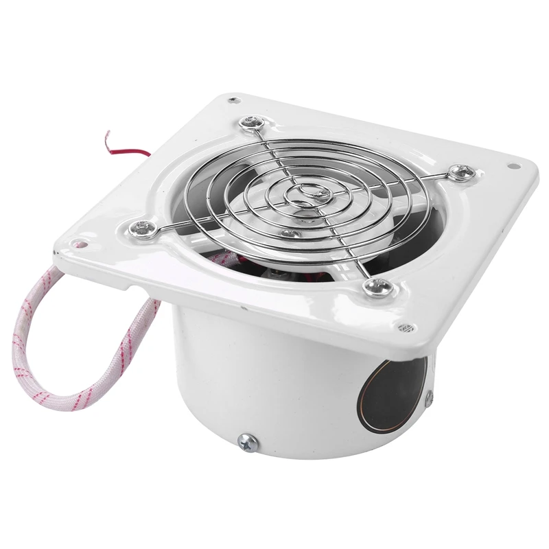 Top Deals 2800R/Min Duct Booster Vent Fan Metal 220V 25W 4 Inch Inline Ducting Exhaust Ventilation Accessories | Бытовая техника