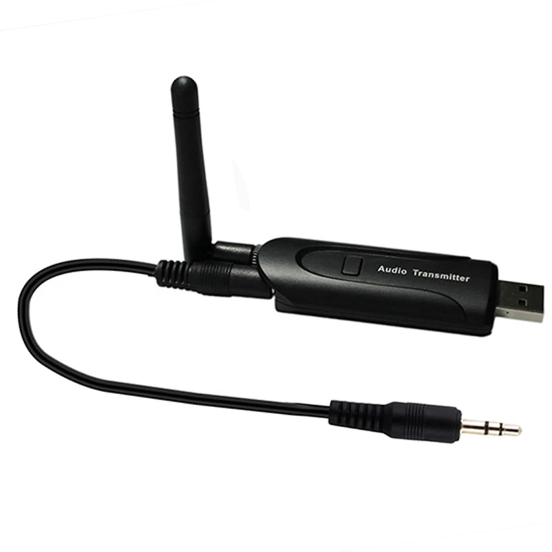 Wireless Bluetooth Transmitter Converter Stereo Audio Adapters For TV Phone PC