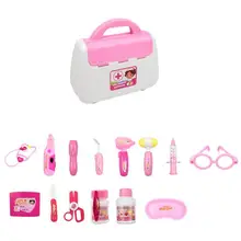 Пластик имитация стоматолога медицина коробка личности Творческий Превосходное качество костюм малыш доктор играть дом игрушки аксессуары