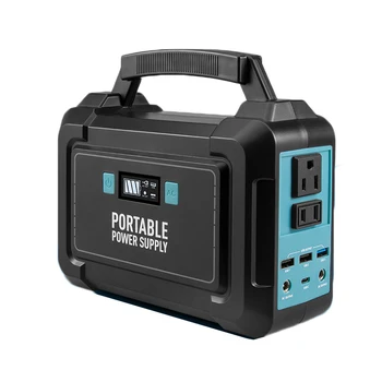 

110V/220V 40000mAh Camping Solar Generators 100-240V AC Outlet USB QC3.0 LED Flashlights Portable Emergency Power Bank