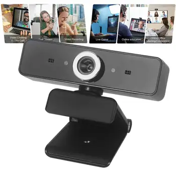 

USB HD 480P Webcam Built-in Microphone High-end Video Call Computer Peripheral Web Camera for Microsoft Youtube PC Laptop Black