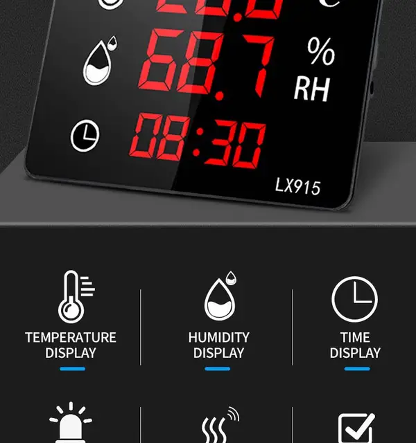 Commercial Digital Steam Sauna Room Thermometer – Sunflare Saunas