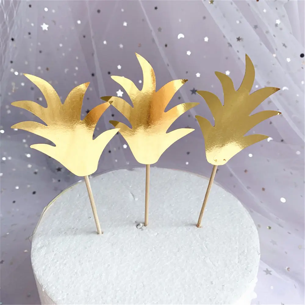 Украшения для кексов день рождения принадлежности выпечки Пальмовые Листья