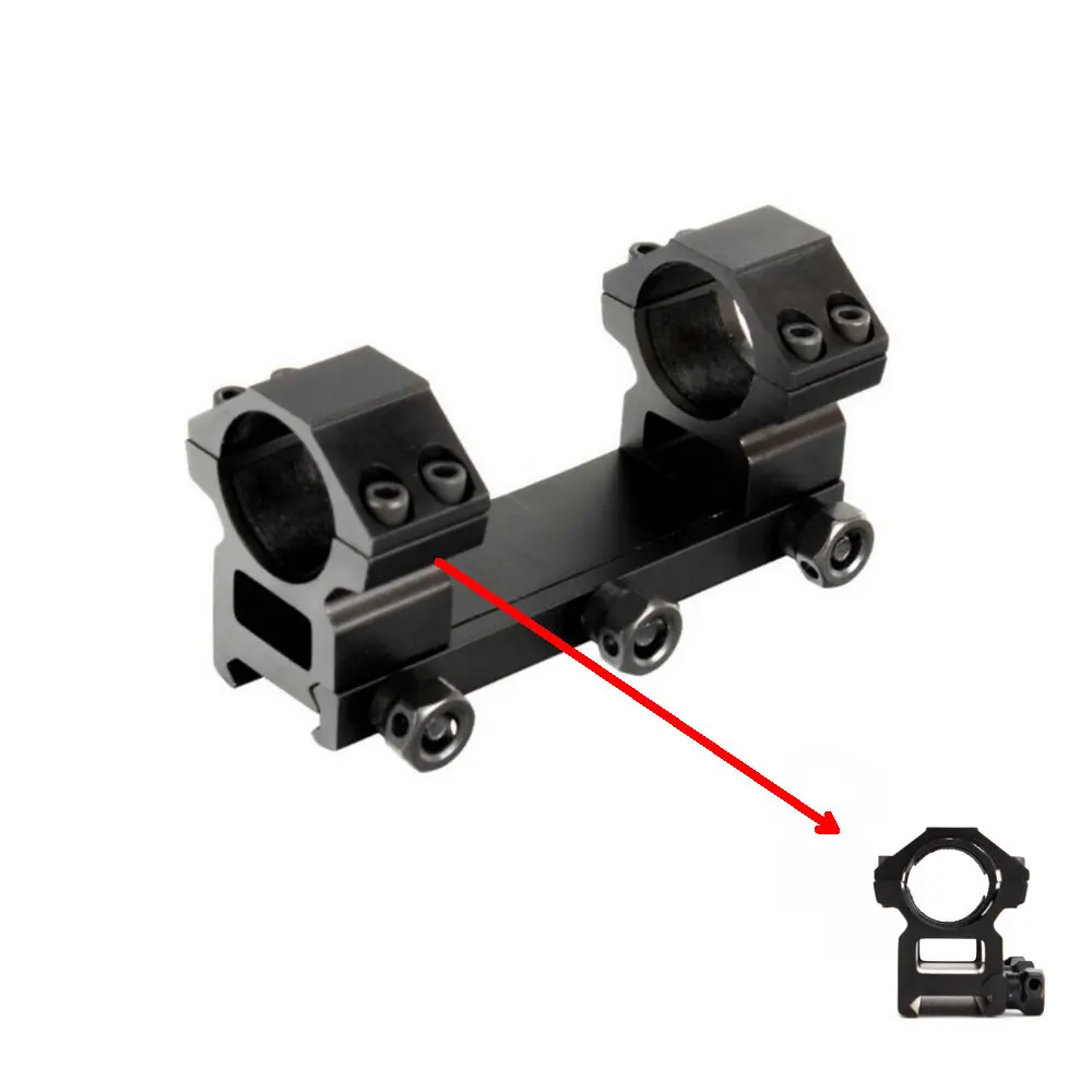 

ohhunt 25.4mm High Profile 20mm Picatinny Weaver Rail Rings Mount Hunting Tactical Rifle Scope Bracket Mounts Accessories