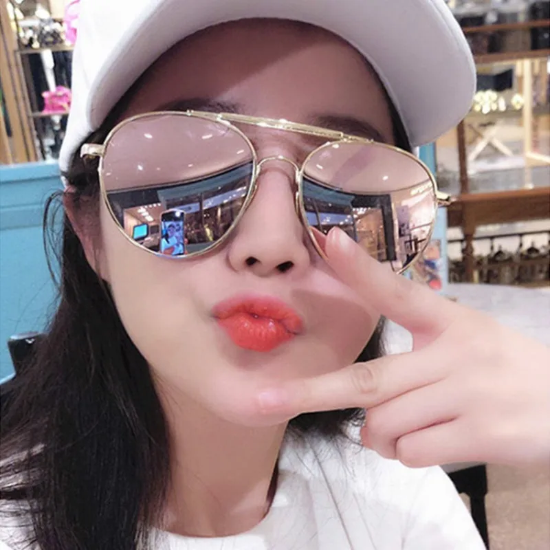 

2020 New Style Polarized Sun Glasses Women's Fashion Big Frame Thin Face Sunglasses Women's Glasses Men's Glasses UV400