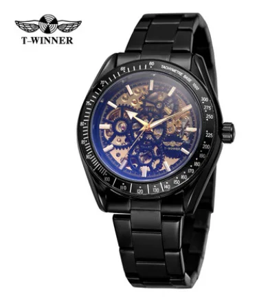 

Winner Waterproof Fully Automatic Hollow out Men Analog Watch MEN'S Watch Steel Watch Watch