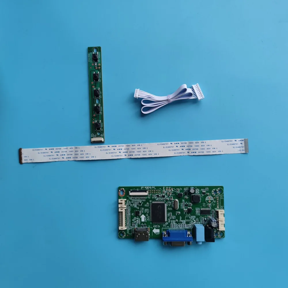 For B156XTK01.0 1366X768 EDP HDMI-compatible Controller board 15.6&quot SCREEN display monitor DRIVER LCD DIY LED KIT VGA 40Pin |