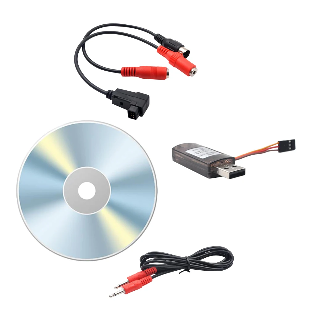 RC  Simulator 22 in 1 USB Cable for Real Phoenix   FMS