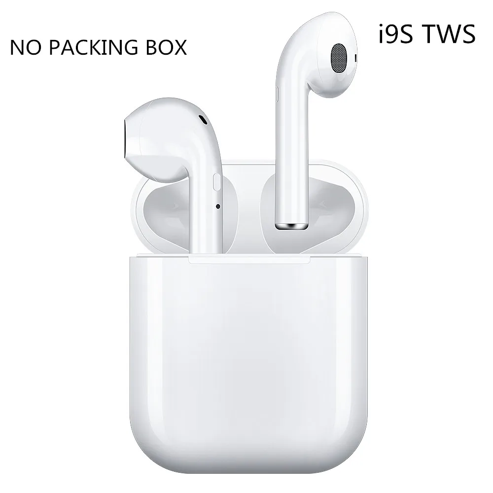i9s Tws Binaural I9s tws Bluetooth наушники беспроводные мини наушники гарнитура Bluetooth для iPhone 11 смартфон с зарядным кабелем - Цвет: i9s Tws Binaural