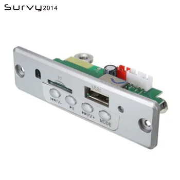 

Bluetooth USB MP3 Decoder Power Supply FM Radio Wierless MP3 Music Player Board Audio Module For Car Remote diy electronics