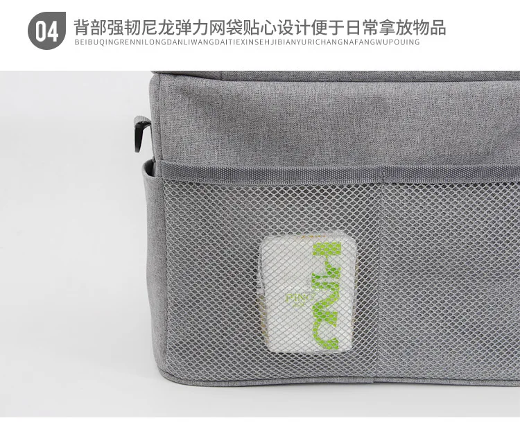 Tello Leith Large Capacity Waterproof Double Layer Picnic Bag Multi Purpose Outdoor Insulated Bag