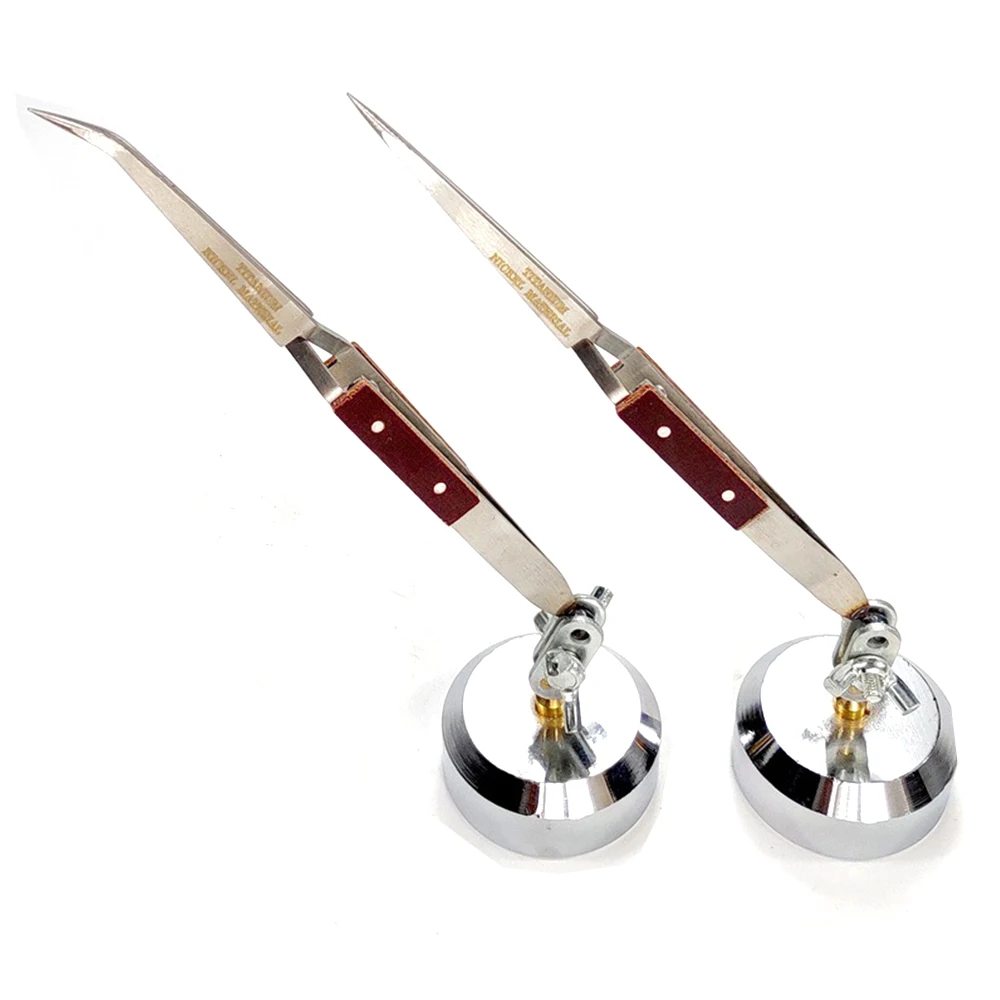 Multi-directional Rotation Cross Lock Soldering Welding Tweezers Welding Auxiliary Clip Jewelry Making Tool Third Hand Tools