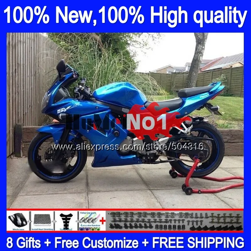 SV1000S для SUZUKI SV650S SV650 SV1000 синий 26MC. 38 SV 650 S 1000 2003 2004 2005 2006 2007 2008 03 04 05 06 07 обтекатели - Цвет: No. 1