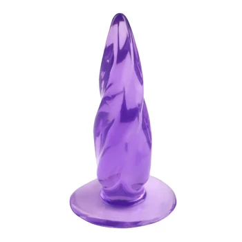 Jelly Color Butt Plug Silicone Anal Plug Sex Toys For Men Women Adult Products Anus Toys No Vibrator Prostate Massager Anal Toys 6