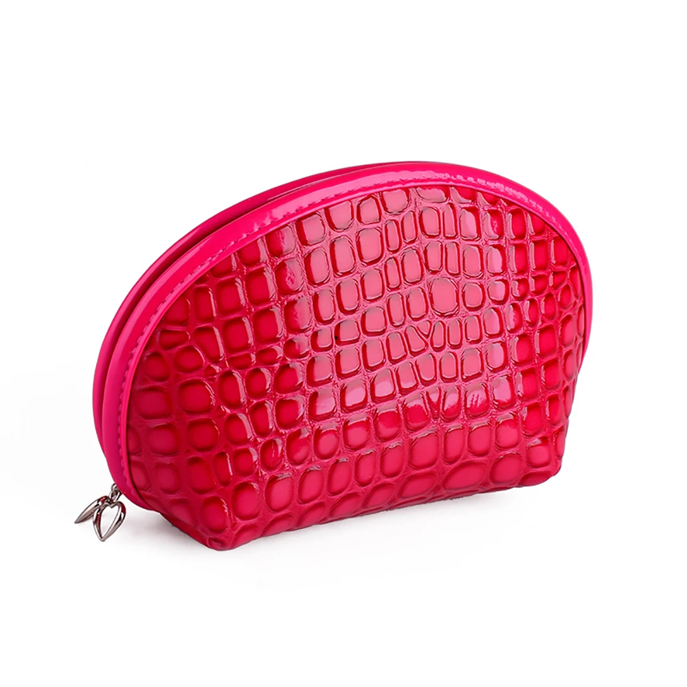 

Cosmetic Bag Travel Makeup Case Make Up Bath Organizer Storage Pouch Toiletry Female women Zipper Cosmetic Bag pack red 2019