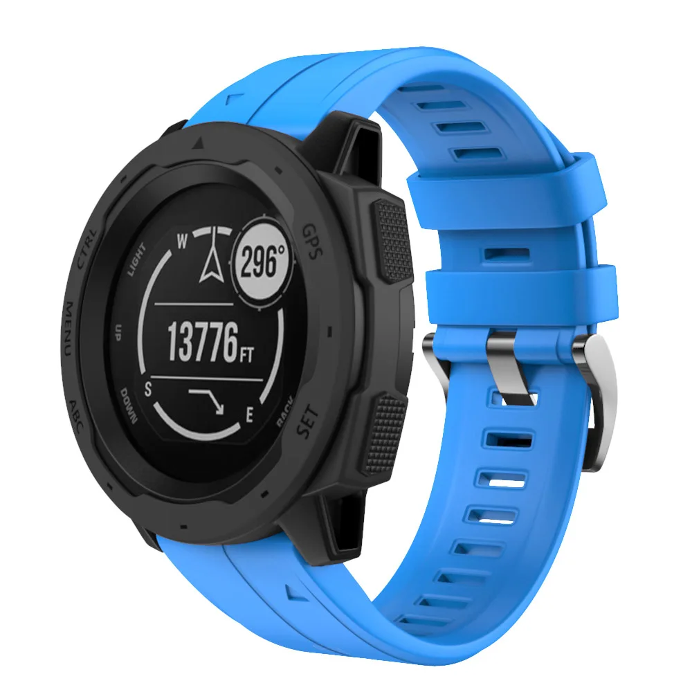 Tschick ДЛЯ Fenix 5 Plus полосы Мягкая силиконовая Замена ремешка часов для Garmin Forerunner 935/Approach S60/Instinct Smartwatch