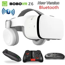 Bobovr Z6 шлем 3D VR Очки виртуальной реальности наушники для смартфона смартфон VR 3D BoBo картонный шлем