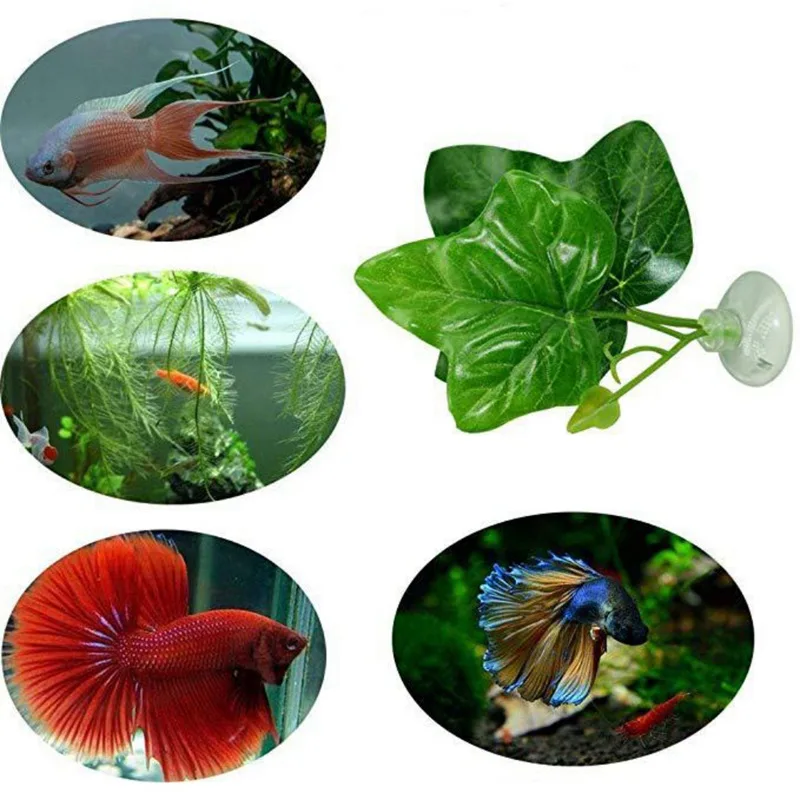 

Artificial Plant Leaf Betta Hammock Fish Rest Bed Tropical Saltwater Fish Aquariums Supplies Decoration Aquarium Accessories tm