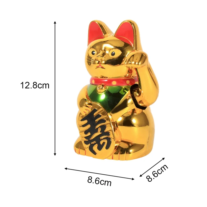Электрический китайский счастливый кот Большая Золотая развевающаяся кошка рука лапа вверх богатство достаток приветствие удача развевающаяся кошка подарок на день рождения - Цвет: Y