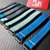 RJX Zinc Alloy Seamless Buckle Kevlar Battery Strap Lipo 20mm 200/210/220/225/230/250/300/350/400/500/600/700/800/900/1000mm 2pc ► Photo 1/6