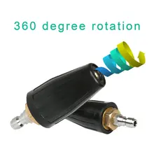 Вращающийся распылитель пены лотоса прочный материал 2,5 3,0 3,5 4.0GPM& 3600PSI многоразового использования мойка автомобиля коммерческий очиститель чистой рекламы