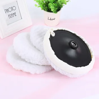 

5Pcs Car Polishing Sponge Foam Brushes 7 Inch Buffing Wax Polisher Set Finishing Heavy Cleaner Pad Buffing Bonnet Pad With Loop