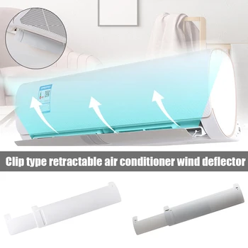 

Adjustable Air Conditioner Deflector Confinement Air Deflector Outlet Air Wing Air Cooled Anti Blast Baffle Wind Direction