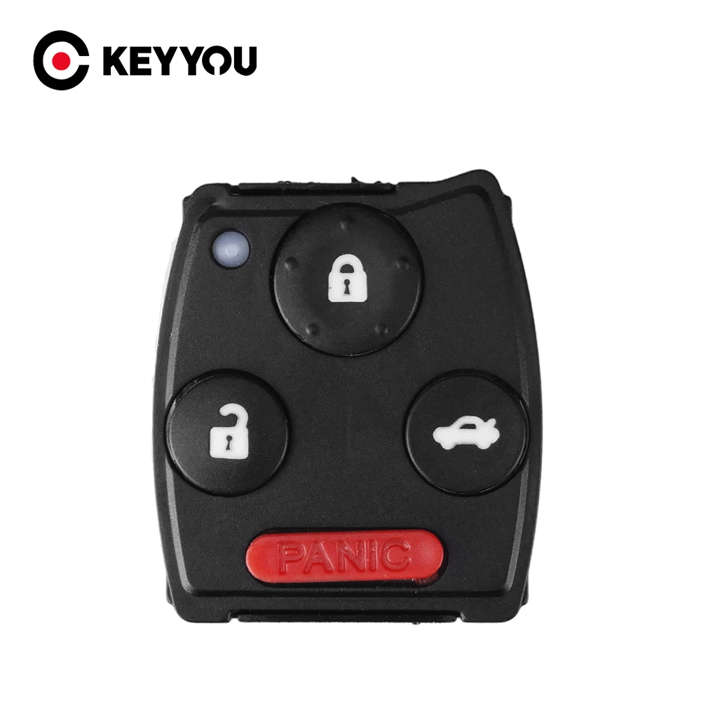 Replacement for Honda Accord Civic CR-V Pilot Remote Car Key Fob Shell Pad Case